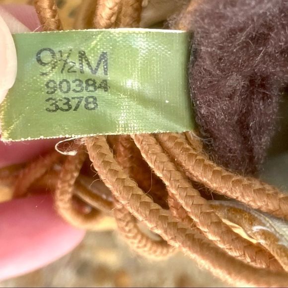 Timberland Tan Leather Faux Fur Trim Ankle Boots - Picture 7 of 8